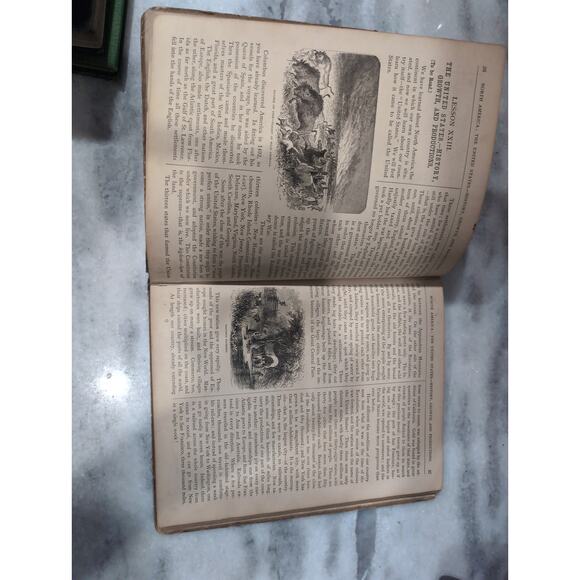 Harper's Introductory Geography by Eminent American Artists, 1881 Hardcover - Picture 4 of 6